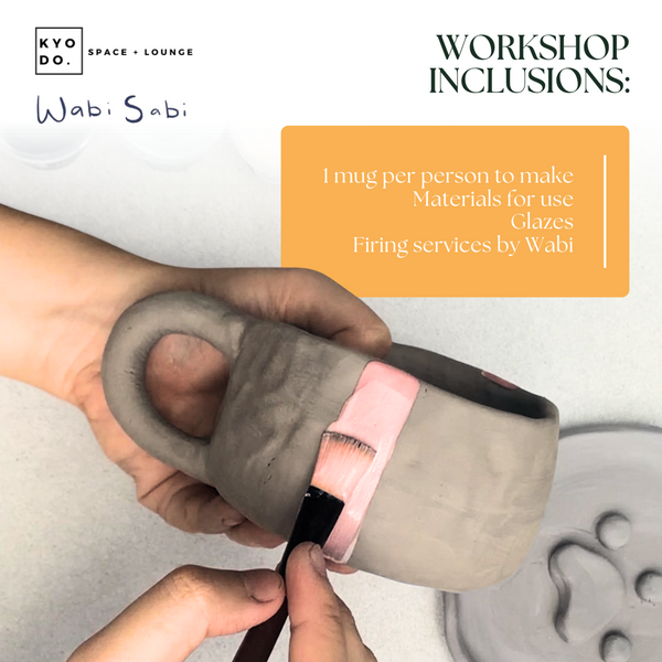 Kyodo Lounge: Mug Making and Painting Workshop