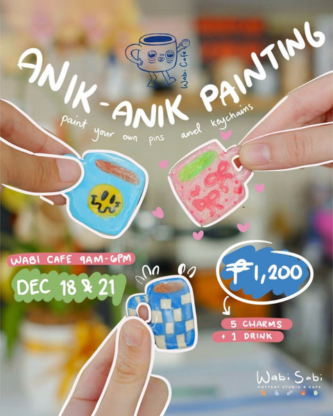 Anik-Anik Painting at Wabi Cafe